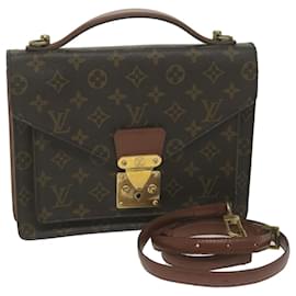 Louis Vuitton-Louis Vuitton Monogram Monceau 26 Shoulder Bag 2way M51187 LV Auth 62192-Monogram