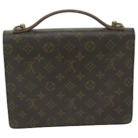 Louis Vuitton-Louis Vuitton Monogram Monceau 26 Shoulder Bag 2way M51187 LV Auth 62192-Monogram