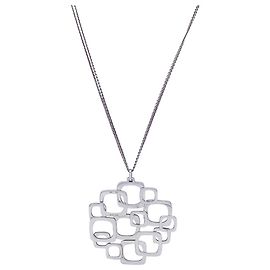 Collana Dinh Van, "Sovrastampa, ORO BIANCO. Altro