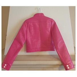 Courreges-iconic windbreaker jacket-Fuschia
