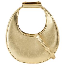 Sac Good Night Moon - Staud - Cuir - Or Doré Métallisé