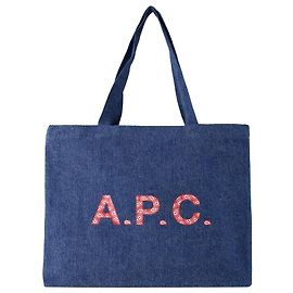 Apc Borsa shopper Diane - A.P.C. - Cotone - Denim blu Blu