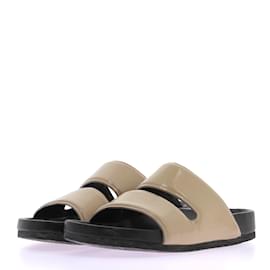 Céline CELINE Pantoletten & Clogs T.EU 37 Lackleder Kamel