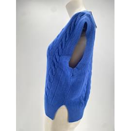 Polo Ralph Lauren-POLO RALPH LAUREN  Knitwear T.International M Wool-Blue