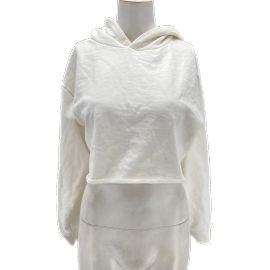 Autre Marque Nicht Signiert / Unsignierte Strickwaren T.International S Baumwolle Weiß