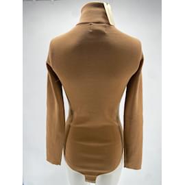 Autre Marque-LOULOU STUDIO  Tops T.International S Wool-Brown