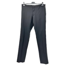 Balenciaga-BALENCIAGA Pantalon T. ca 46 Wool-Noir