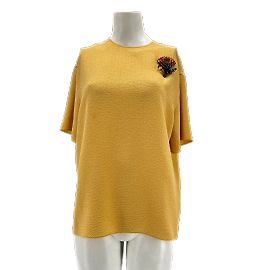 Rochas Strickwaren T.International S Baumwolle Gelb