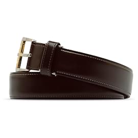 Dior-Dior Brown Leather Belt-Brown