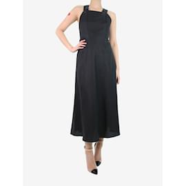 Autre Marque-Black pinafore style dress - size UK 8-Other