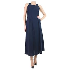 Autre Marque-Blue Pinafore style dress - size UK 8-Other