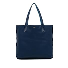 Hermès-Blue Hermes lined Sens 36 Tote bag-Blue