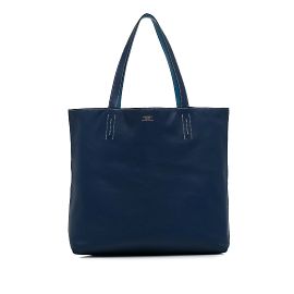 Hermès Blu Hermes foderato Sens 36 Tote bag Blu