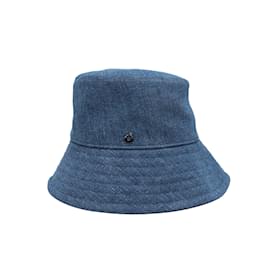 Loro Piana-Chapéu Bucket Jeans Loro Piana de Lavagem Média Tamanho M-Outro