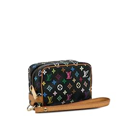 Louis Vuitton-Black Louis Vuitton Monogram Multicolore Trousse Wapity Pouch-Black