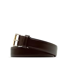 Dior-Brown Dior Leather Belt-Brown