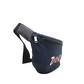 Dior-Blue Dior Kaws Bee Belt Bag-Blue
