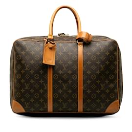 Louis Vuitton-Brown Louis Vuitton Monogram Sirius 50 Travel bag-Brown