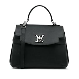 Louis Vuitton-Black Louis Vuitton LockMe Ever BB Satchel-Black