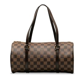 Louis Vuitton-Brown Louis Vuitton Damier Ebene Papillon 30 handbag-Brown