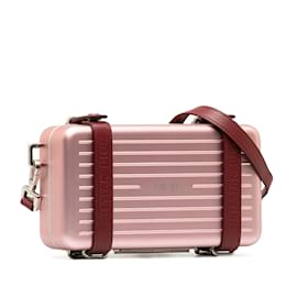 Dior-Bolsa crossbody rosa Dior x Rimowa para utilidades pessoais-Rosa