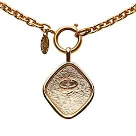 Chanel-Chanel de oro 31 Collar con colgante Rue Cambon-Dorado