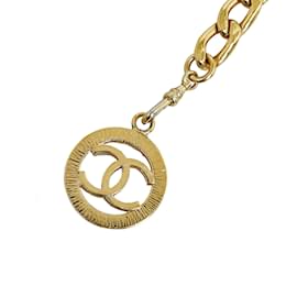 Chanel-Goldfarbener Chanel CC Kettengliedergürtel-Golden