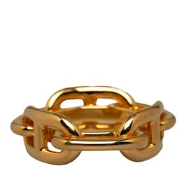 Hermès-Anello per sciarpa Hermes Regate in oro-D'oro