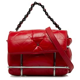Alexander Wang-Bolso satchel rojo con halo de Alexander Wang-Roja