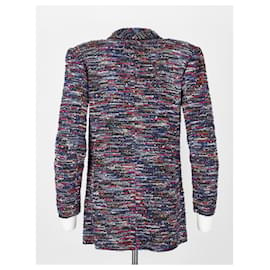 Chanel-Giacca in tweed della collezione Manifesto della sfilata-Multicolore