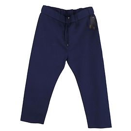 Calça Marni com zíper elástico em viscose azul Azul marinho