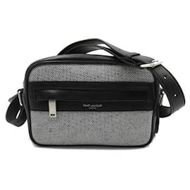 Yves Saint Laurent-Camp Small Camera Bag 647179-Grey