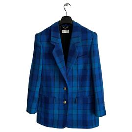 SAINT LAURENT BLUE 2020 Wool blazer Blue