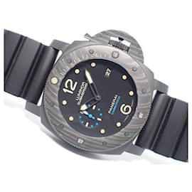 Panerai-PANERAI Luminor Submersible 1950 Carbotech 3 DAY'S Automatic Maker overhauled Mens-Silvery