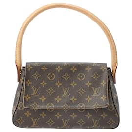 Louis Vuitton-Louis Vuitton Mini looping-Marrone