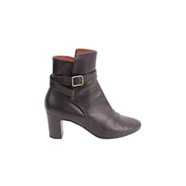 Michel Vivien-Leather boots-Black
