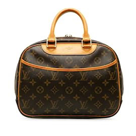 Louis Vuitton-Braune Louis Vuitton-Monogramm-Trouville-Handtasche-Braun