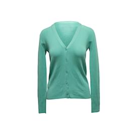 Prada-Mint Prada 2019 Cashmere & Silk Cardigan Size IT 38-Other