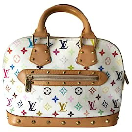 Louis Vuitton-Le sac à main Alma de Louis Vuitton-Multicolore