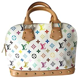 Louis Vuitton-Le sac à main Alma de Louis Vuitton-Multicolore