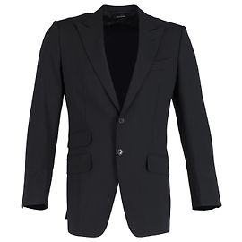 Tom Ford Blazer in Black Wool Black