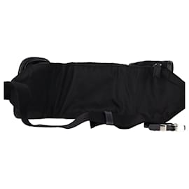 Prada-Prada Cargo Messenger Bag in Black Nylon-Black