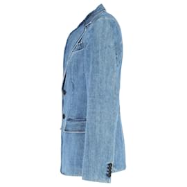 Prada-Blazer jeans Prada em algodão azul-Azul