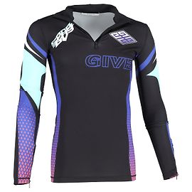 Sportoberteil mit Logo-Print von Givenchy aus schwarzem Polyester Schwarz