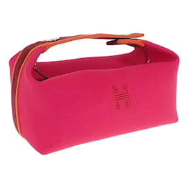Hermès-Toile Bride-A-Brac Reiseetui-Pink