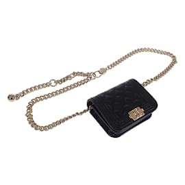 Chanel-CC Caviar Boy Belt Bag  AP2302 b06291 94305-Black