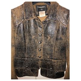 Chanel-Chanel jacket 2003-Brown