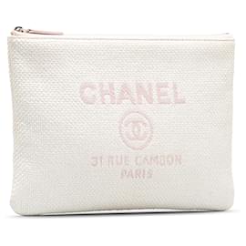 Chanel-Chanel White Deauville O Case-White