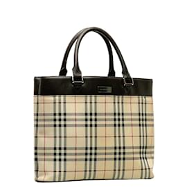 Burberry-Vintage Check Handbag-Beige