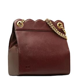 Valentino-Leather Chain Shoulder Bag-Other